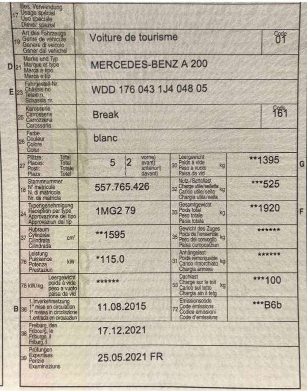Mercedes-Benz A-Klasse W176 A 200 AMG Line Mercedes-Benz Mercedes-Benz A-Klasse W176 A 200 AMG Line
