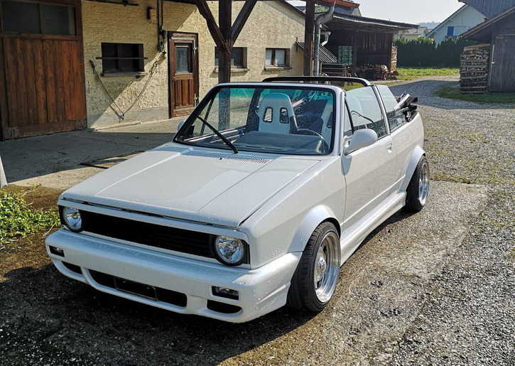 VW Golf I Cabriolet 1.8 Special Quartett