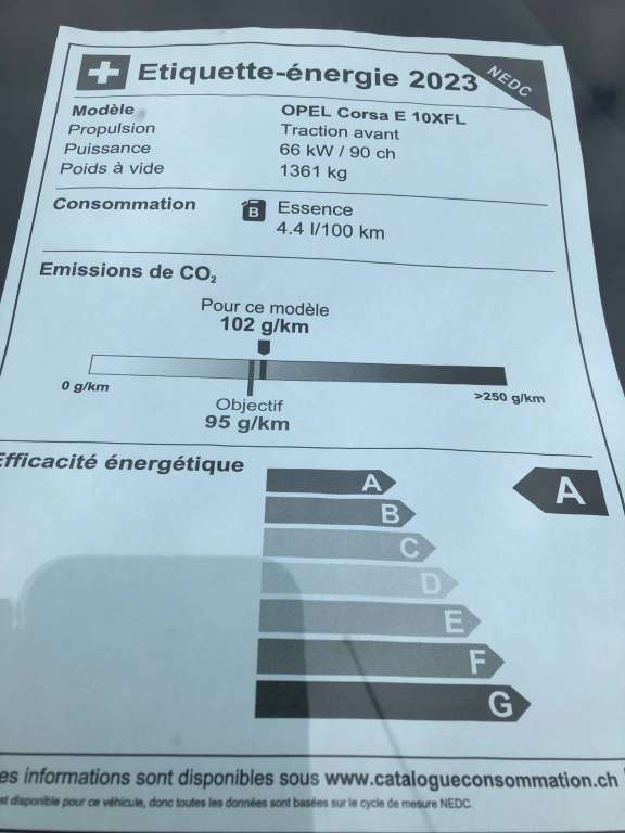 Opel Corsa 1.0 Turbo eFLEX Enjoy S/S Opel Opel Corsa 1.0 Turbo eFLEX Enjoy S/S