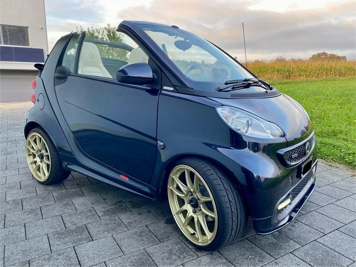 Exklusives Smart Fortwo Cabrio Brabus Smart Smart Fortwo Cabrio 1000 102 Brabus
