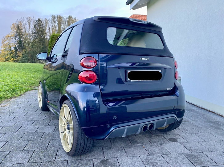 Exklusives Smart Fortwo Cabrio Brabus Smart Smart Fortwo Cabrio 1000 102 Brabus
