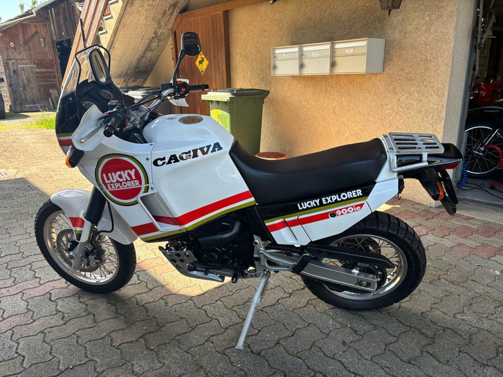 CAGIVA Elefant 900 i.e. Lucky Explorer - Rarität CAGIVA CAGIVA Elefant 900 i.e. Lucky Explorer