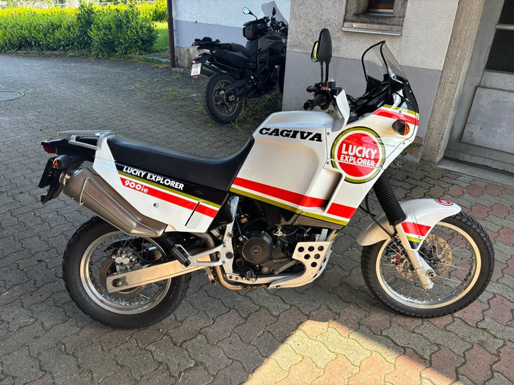 CAGIVA Elefant 900 i.e. Lucky Explorer - Rarität CAGIVA CAGIVA Elefant 900 i.e. Lucky Explorer