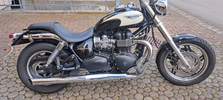Triumph Speedmaster 900: Stilvoller Chopper in Top-Zustand TRIUMPH TRIUMPH Speedmaster 900