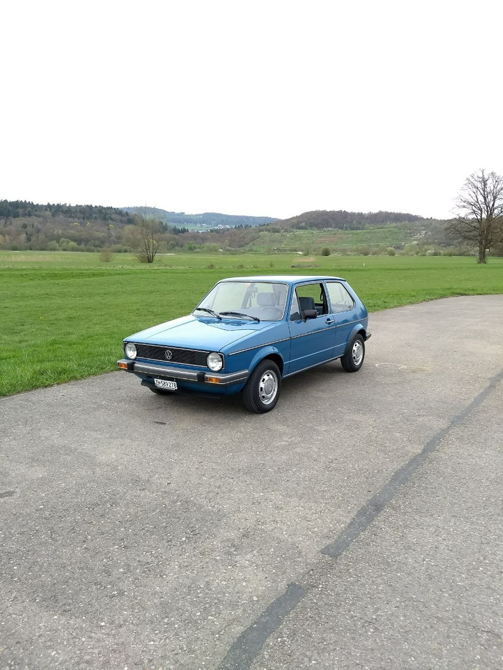 Vintage VW Golf I 1.5 GL in Blau, Top Zustand VW VW Golf I 1.5 GL