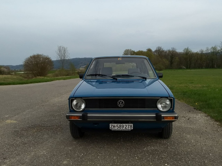 Vintage VW Golf I 1.5 GL in Blau, Top Zustand VW VW Golf I 1.5 GL