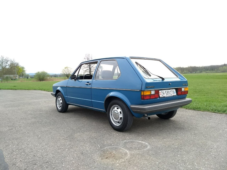 Vintage VW Golf I 1.5 GL in Blau, Top Zustand VW VW Golf I 1.5 GL