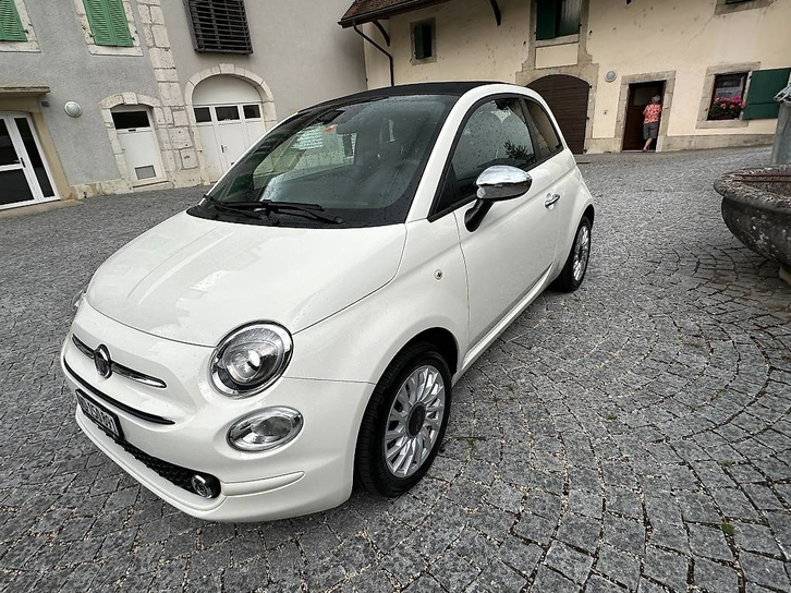 Fiat 500 C Hybrid 2025: Cabrio FahrspaÃ? in Rot Fiat Fiat 500 C 1.0 Hybrid Swiss Edition