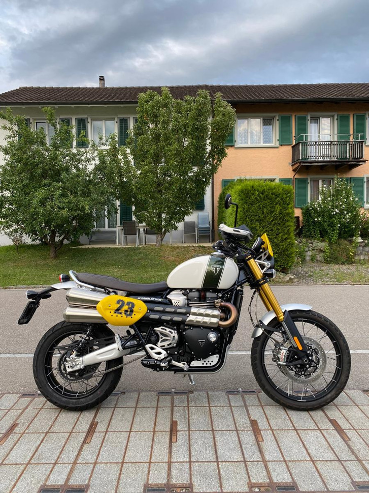 Triumph Scrambler 1200 XE, gepflegt und personalisiert TRIUMPH TRIUMPH Scrambler 1200 XE