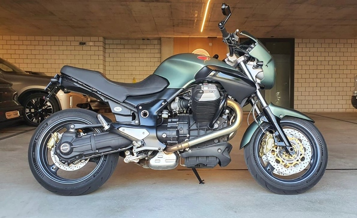 Moto Guzzi Sport 1200 8V mit Power und Stil MOTO GUZZI MOTO GUZZI Sport 1200 8V