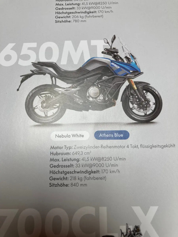CF MOTO 650 MT
