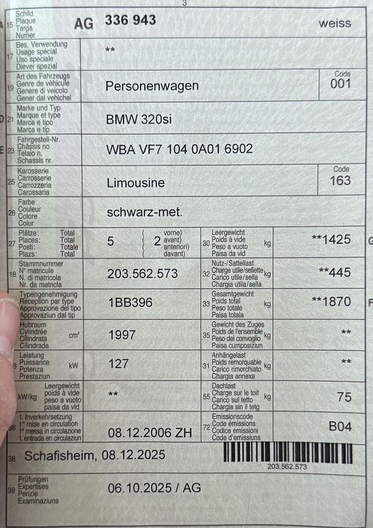 BMW 3er E90 320si - Top Ausstattung & Sportlichkeit BMW BMW 3er Reihe E90 320si