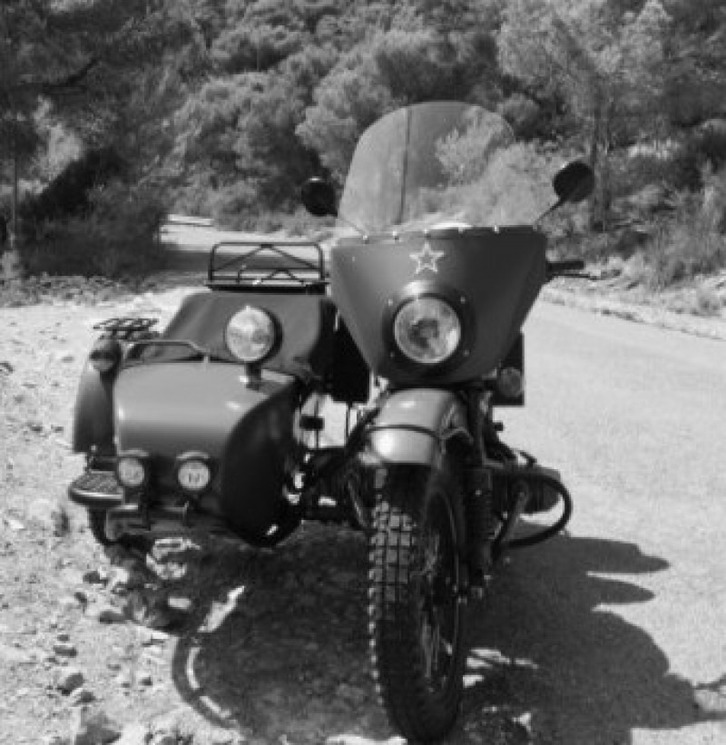 URAL Ranger 750 mit Beiwagen, Navi & Rckwrtsgang URAL URAL Ranger 750
