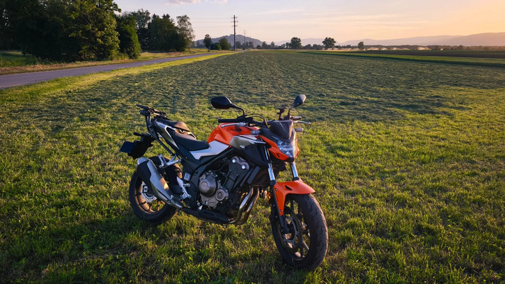 Honda CB 500 F ABS mit Topcase & Transportbox HONDA HONDA CB 500 F ABS