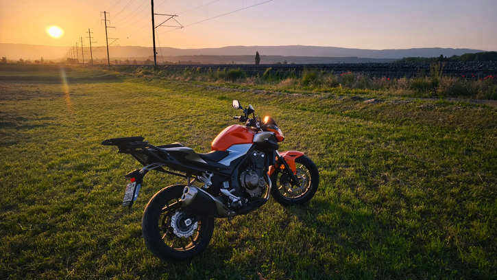 Honda CB 500 F ABS mit Topcase & Transportbox HONDA HONDA CB 500 F ABS