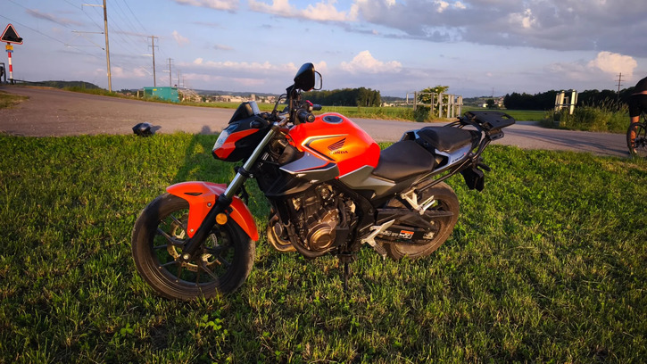 Honda CB 500 F ABS mit Topcase & Transportbox HONDA HONDA CB 500 F ABS
