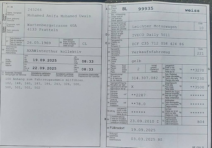 IVECO DAILY 35 S 11 Foodtruck mit Profi-Ausstattung IVECO IVECO DAILY 35 S 11 Foodtruck/Imbisswagen