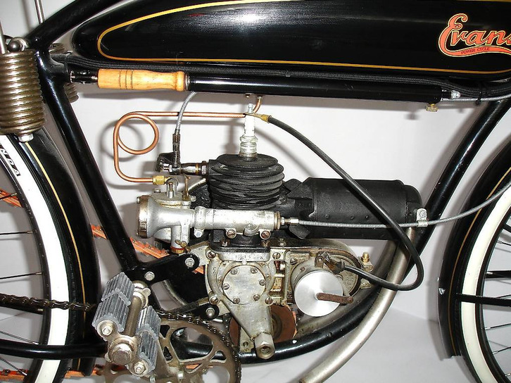 Seltenes EVANS 1920 Oldtimer Kraftrad - Jetzt kaufen! EVANS EVANS Power-Cycle 119