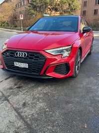 Zum Verkauf steht Audi S3 Sportback rot neuwertig! Zum Verkauf steht Audi S3 Sportback rot neuwertig!