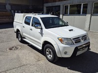 Toyota Hilux 2.5 D-4D 4x4 Double Cab – 1. Hand – Frisch ab MFK – 8-fach bereift – Professioneller Ausbau